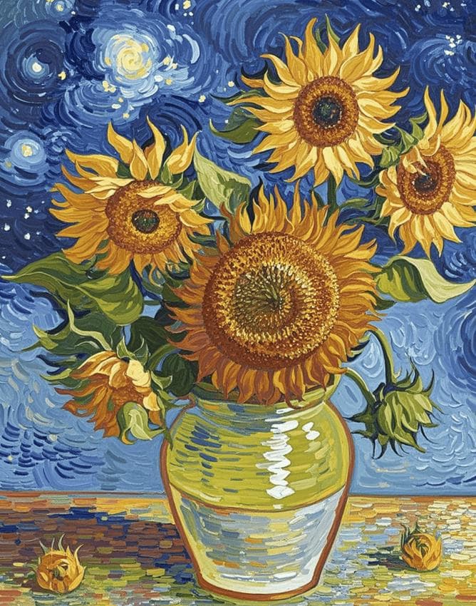 Van Gogh's Sunflowers #235