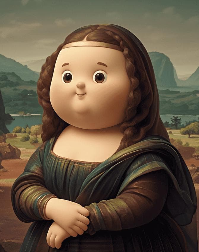 Interpretación de la Mona Lisa #227